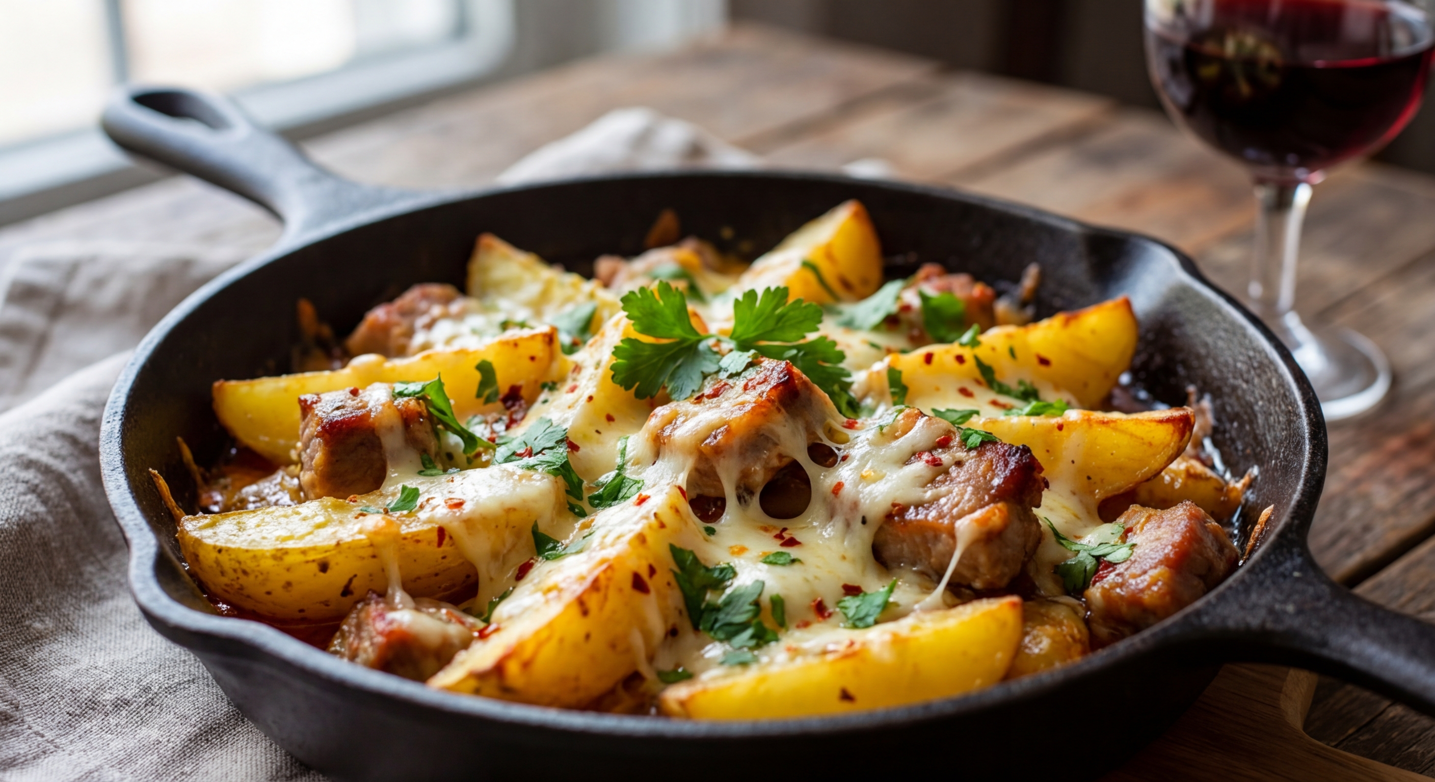 Домашний оджахури 🍖🥔 — фото 3