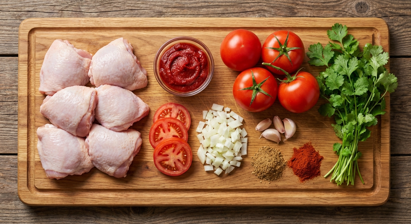 Чахохбили из курицы 🍅🍗
