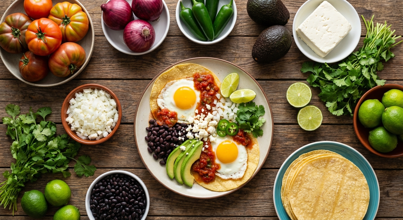 Huevos Rancheros — яркое утро 🌞🌶️