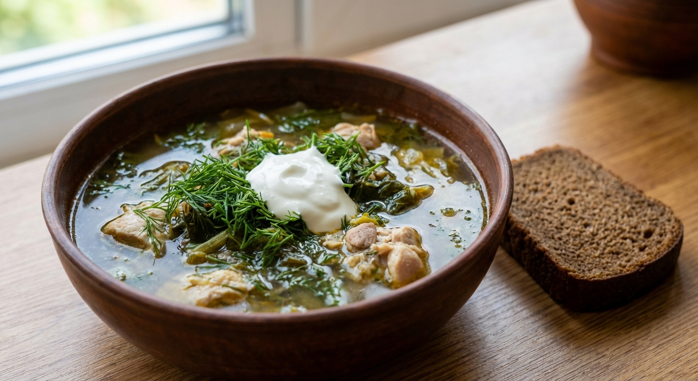 Лёгкие летние щи с курицей 🍲🌿 — фото 3