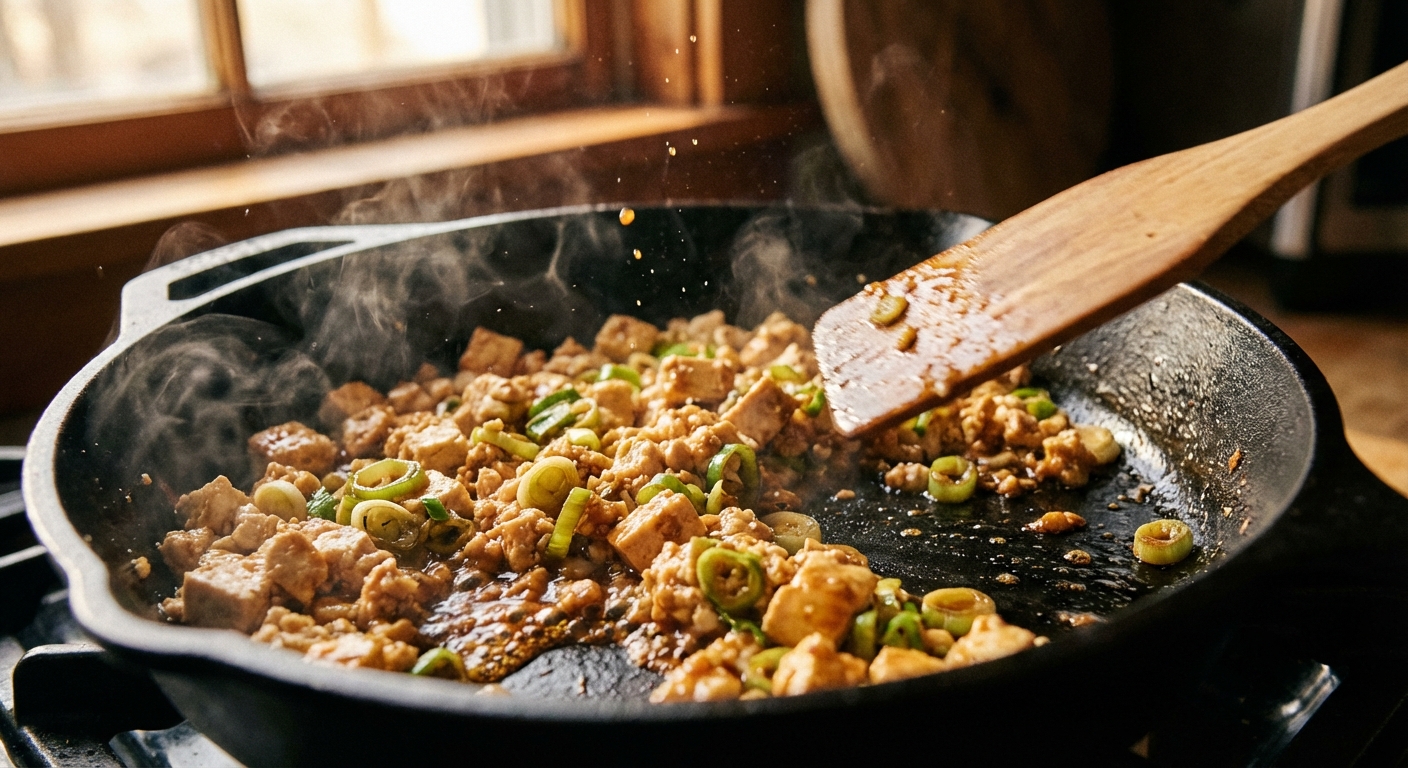 Утренний азиатский боул с тофу 🥢 — фото 2