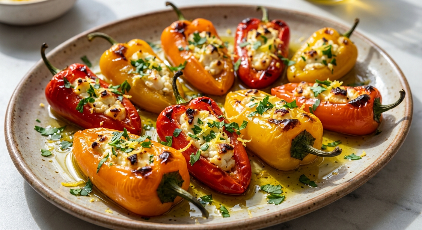 Мини‑перчики, запечённые с фетой 🌶️🧀 — фото 3