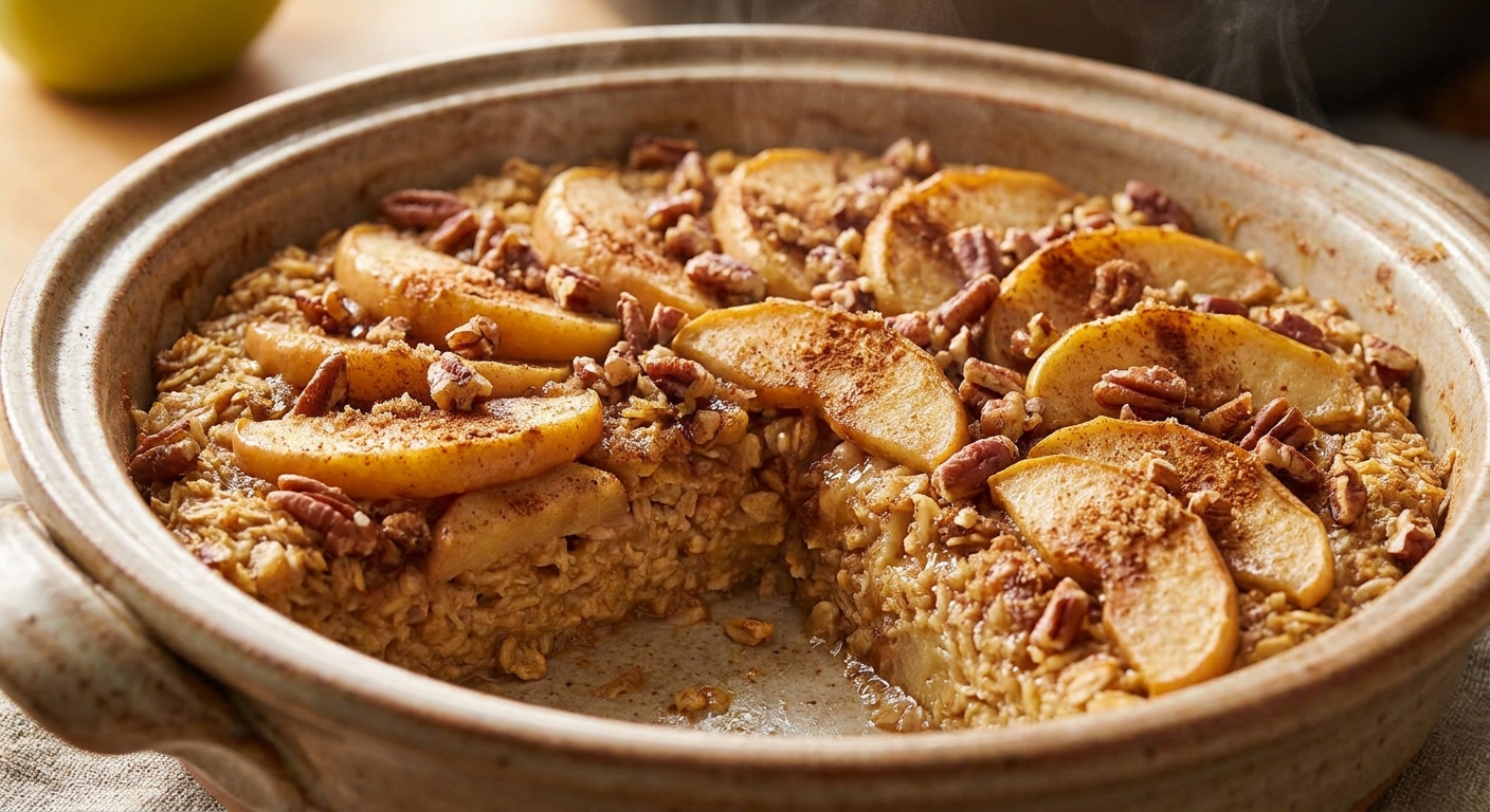 Запечённая овсянка «Американское утро» 🥣🍏 — фото 2