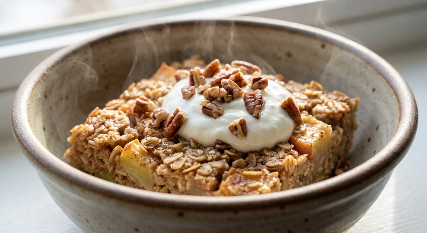 Запечённая овсянка «Американское утро» 🥣🍏 — фото 3