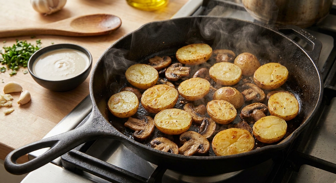 Тёплый картофельный боул по‑русски 🥔🌿 — фото 2