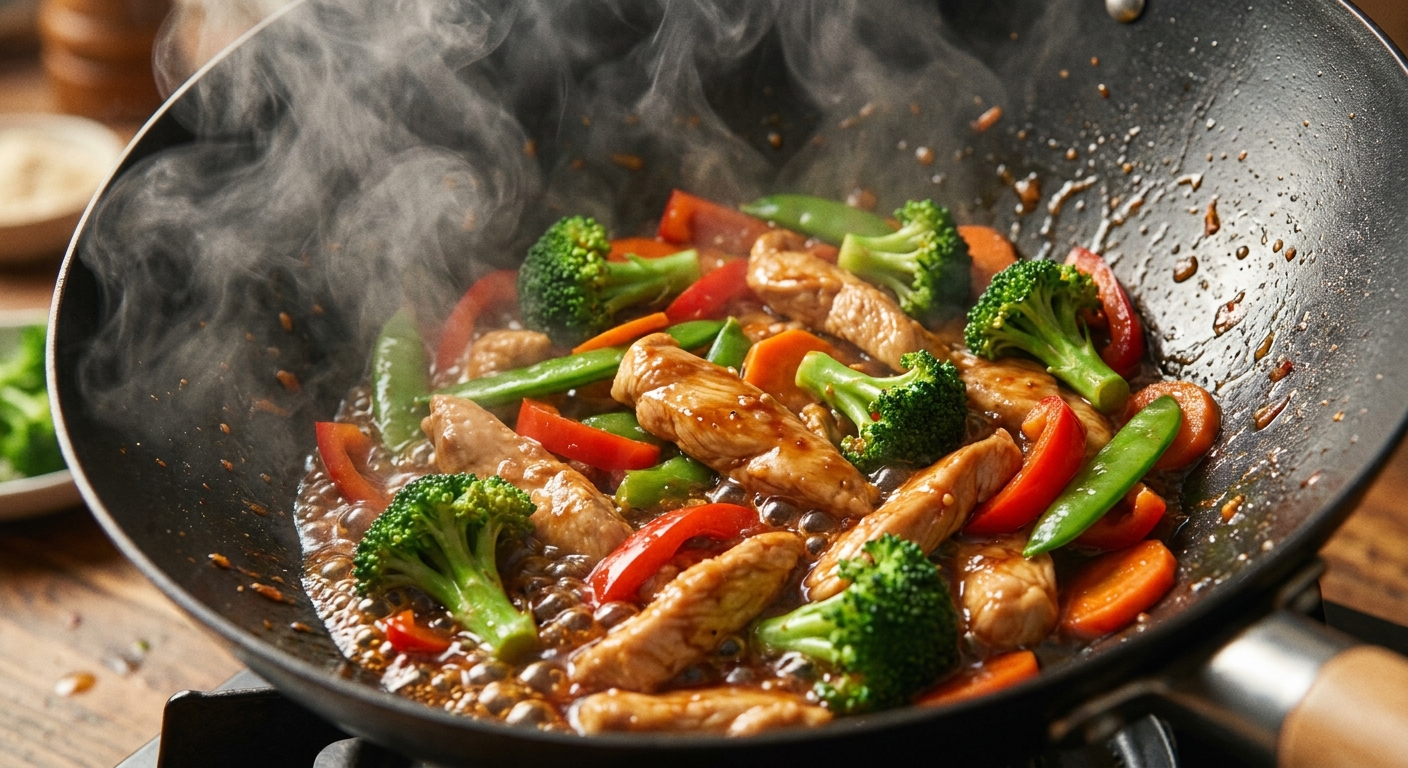 Куриный терияки‑вок 🍗🥦 — фото 2
