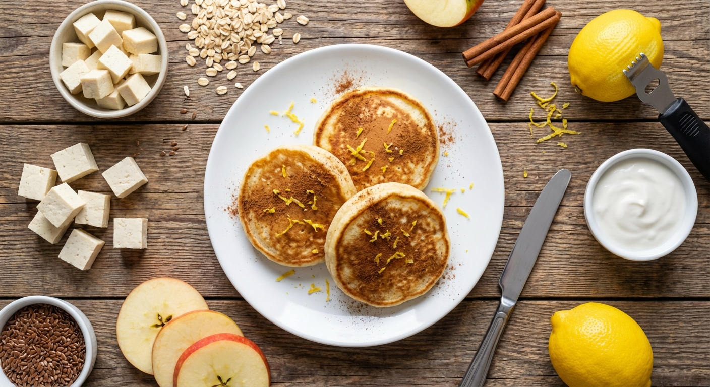 Веганские сырники из тофу 🥞🌿