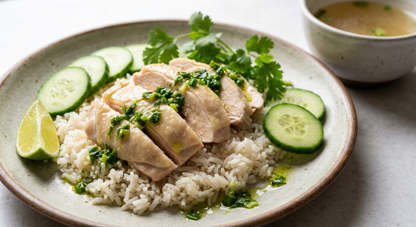 Хайнаньская курица на домашний лад 🍚 — фото 3