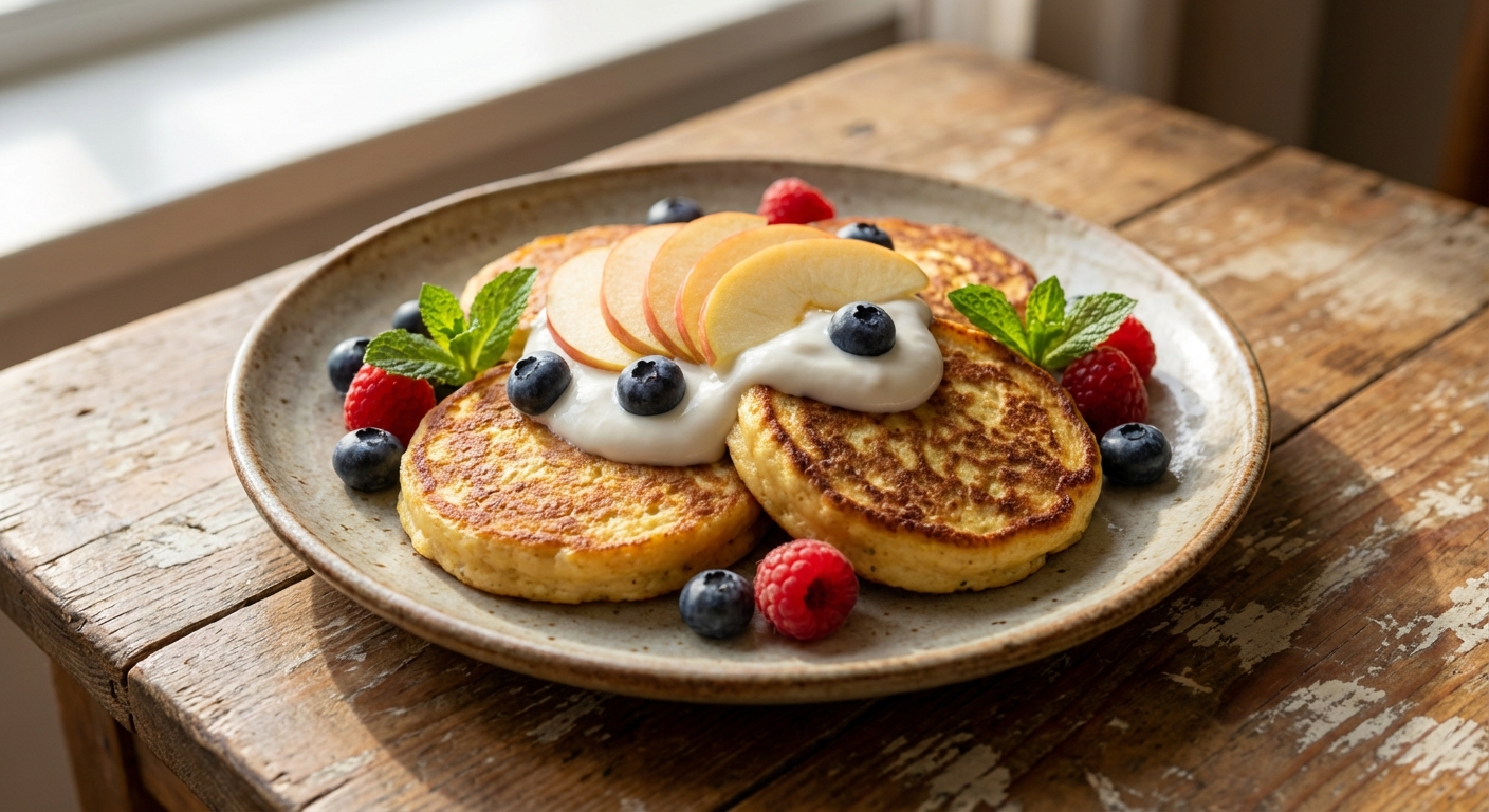 Веганские сырники из тофу 🥞🌿 — фото 3