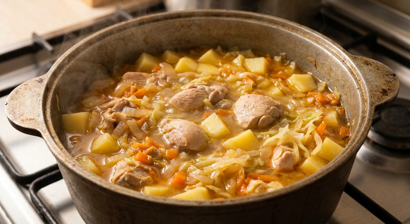 Летние щи с курицей 🍲 — фото 2