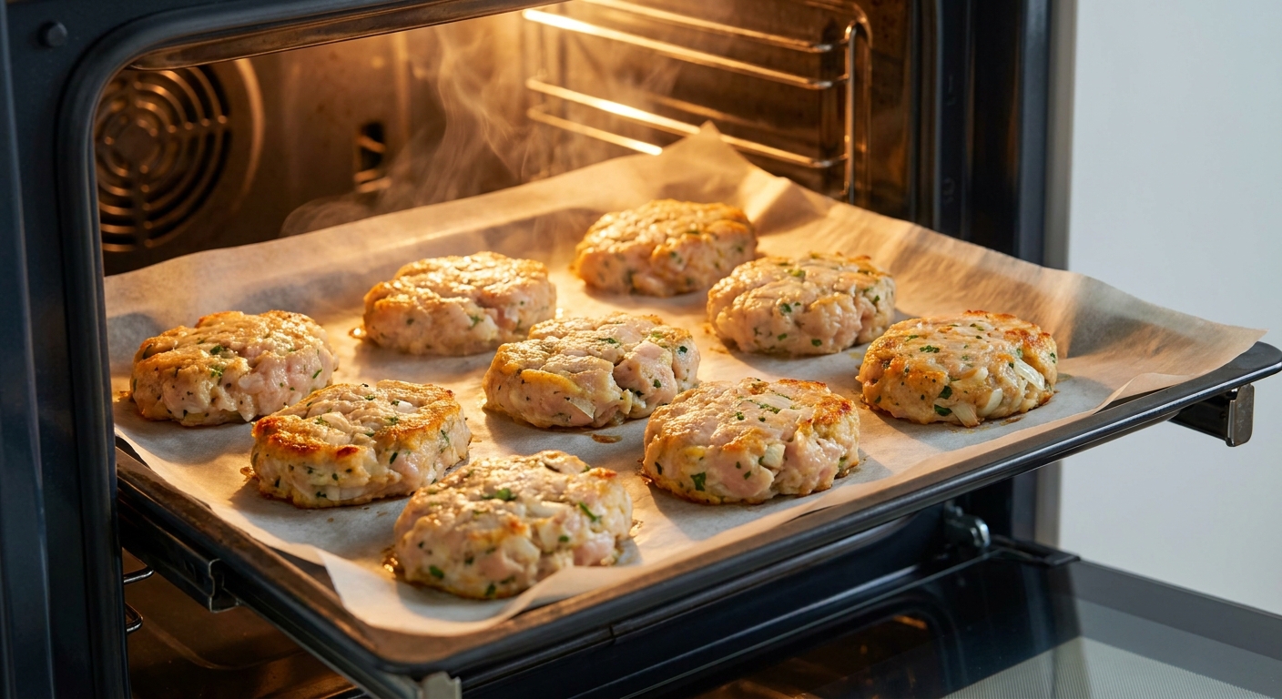 Рубленые куриные котлеты в духовке 🍽️ — фото 2