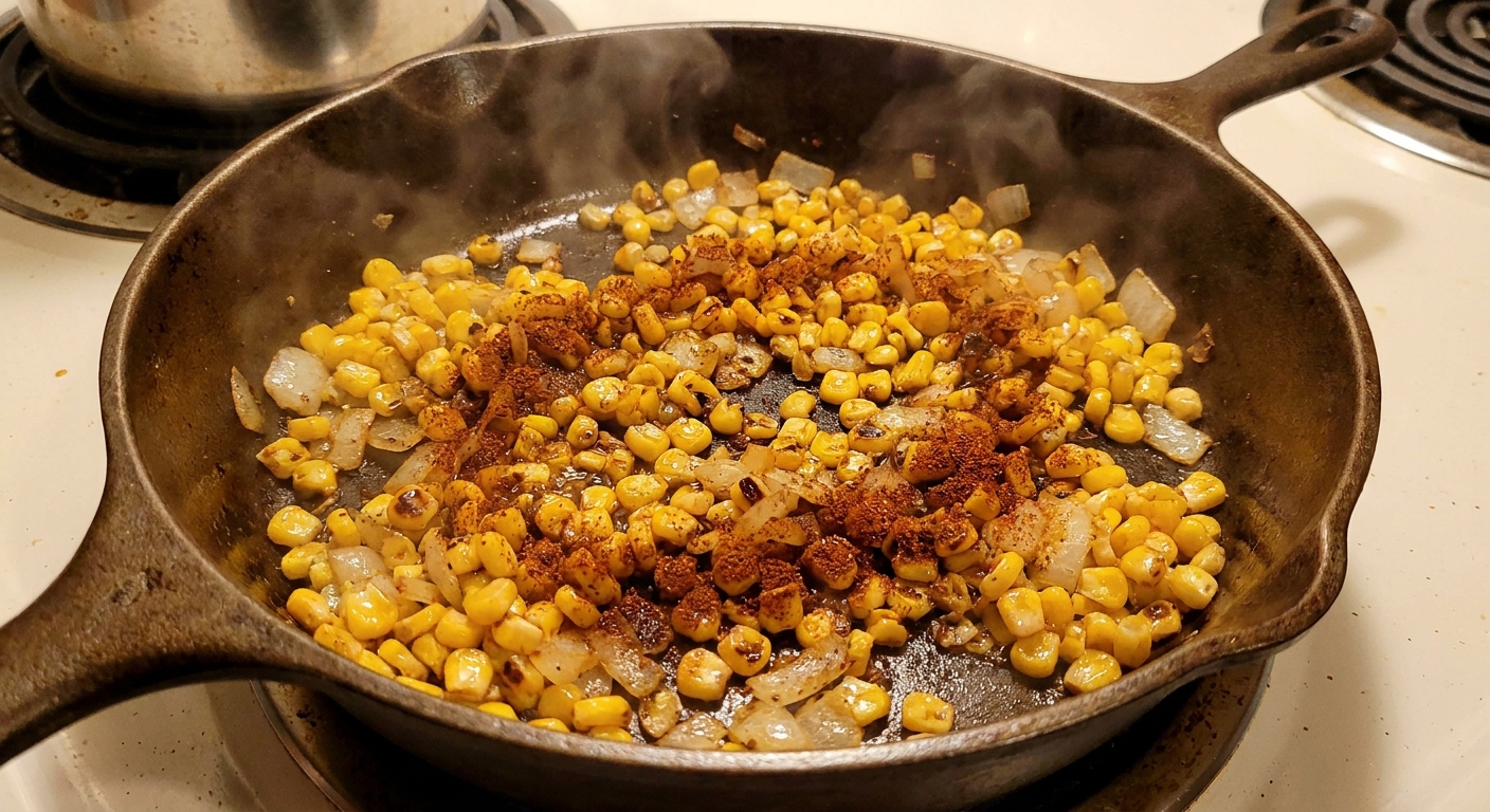 Эскитес — мексиканская кукурузная закуска 🌽🌶️ — фото 2