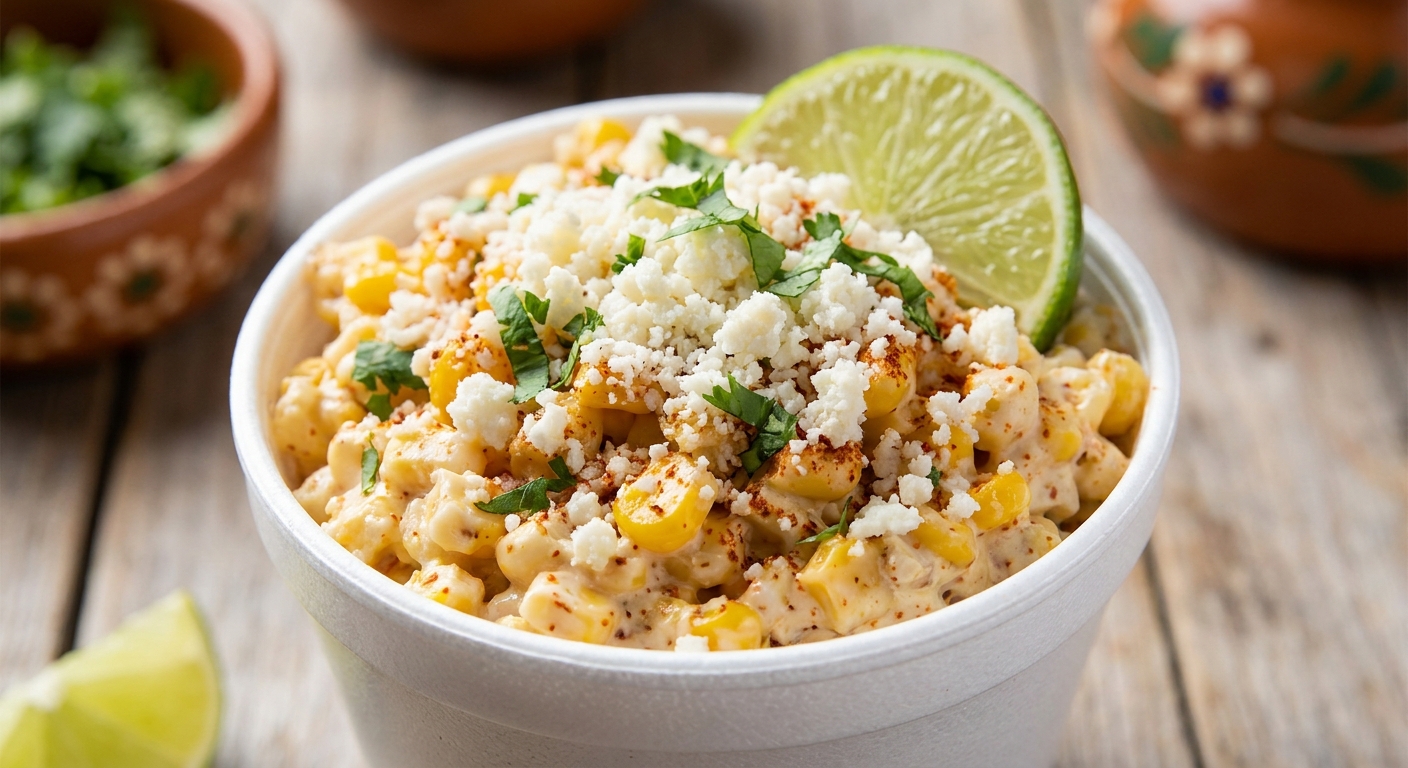 Эскитес — мексиканская кукурузная закуска 🌽🌶️ — фото 3