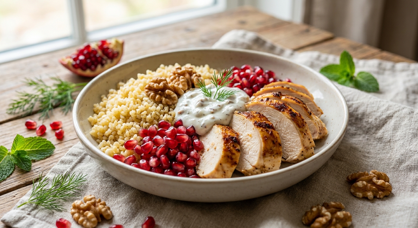 Гранатово-ореховая курица по‑кавказски 🍗🌿 — фото 3