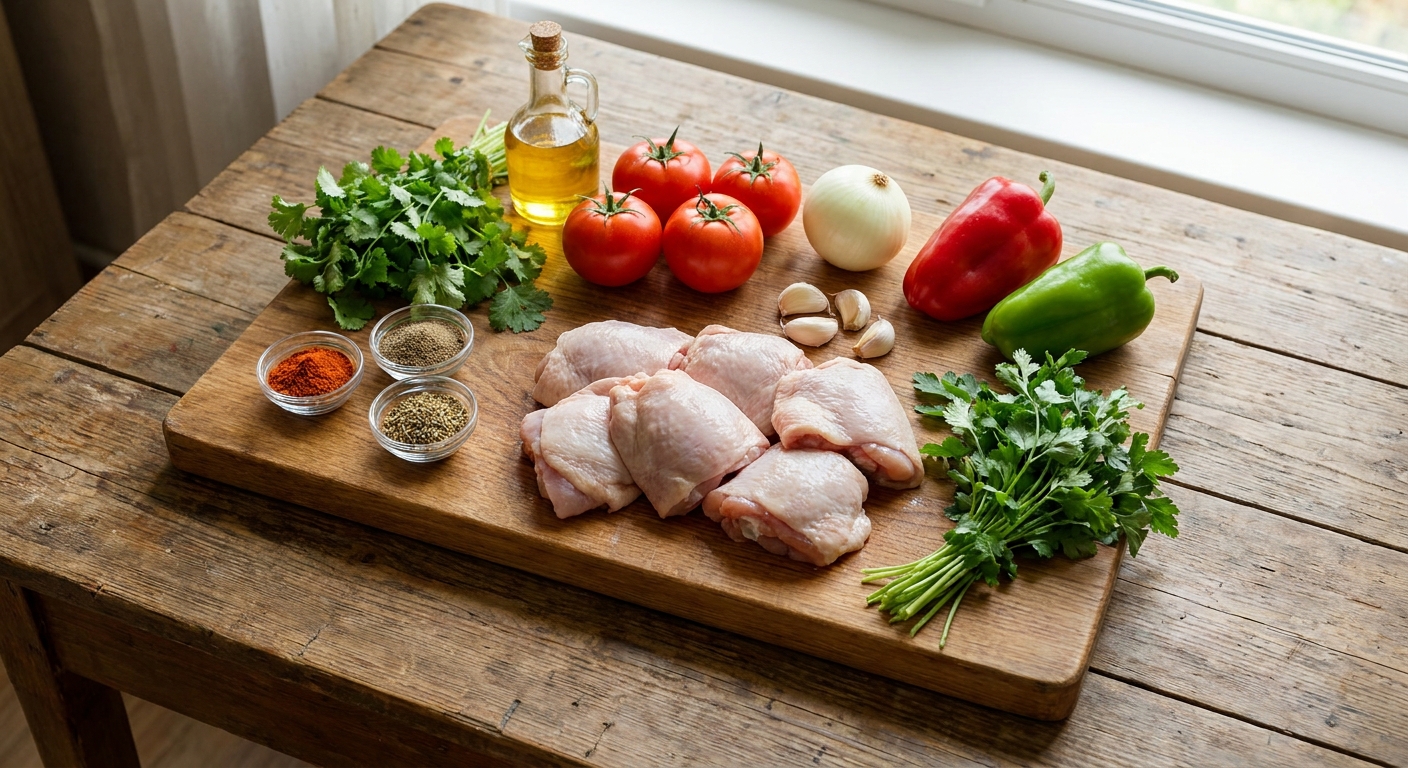 Чахохбили по‑домашнему 🍅🍗
