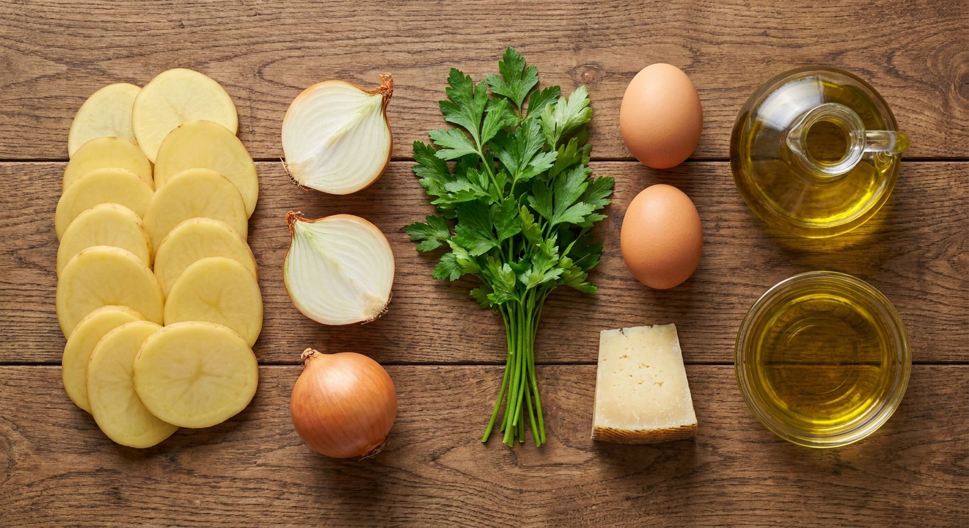 Испанская тортилья на завтрак 🥔🍳