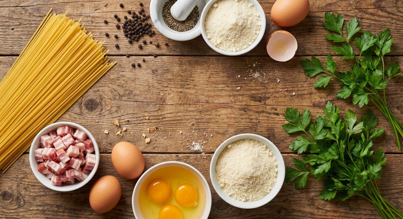 Карбонара по‑домашнему 🍝