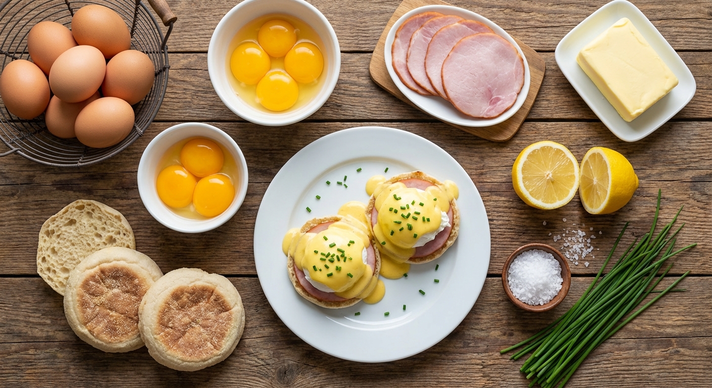 Яйца Бенедикт на тосте 🥚✨