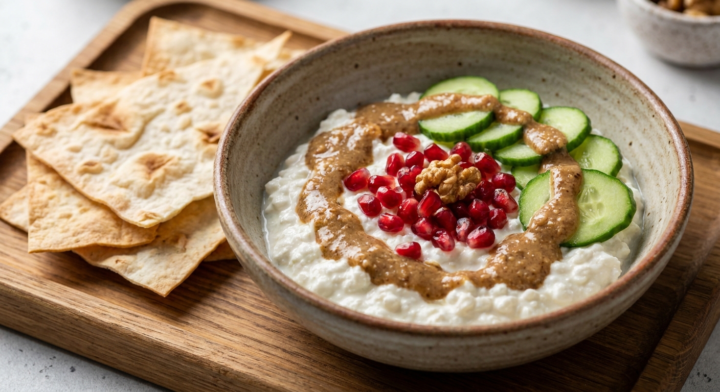Кавказский утренний боул с ореховым соусом 🥣 — фото 2