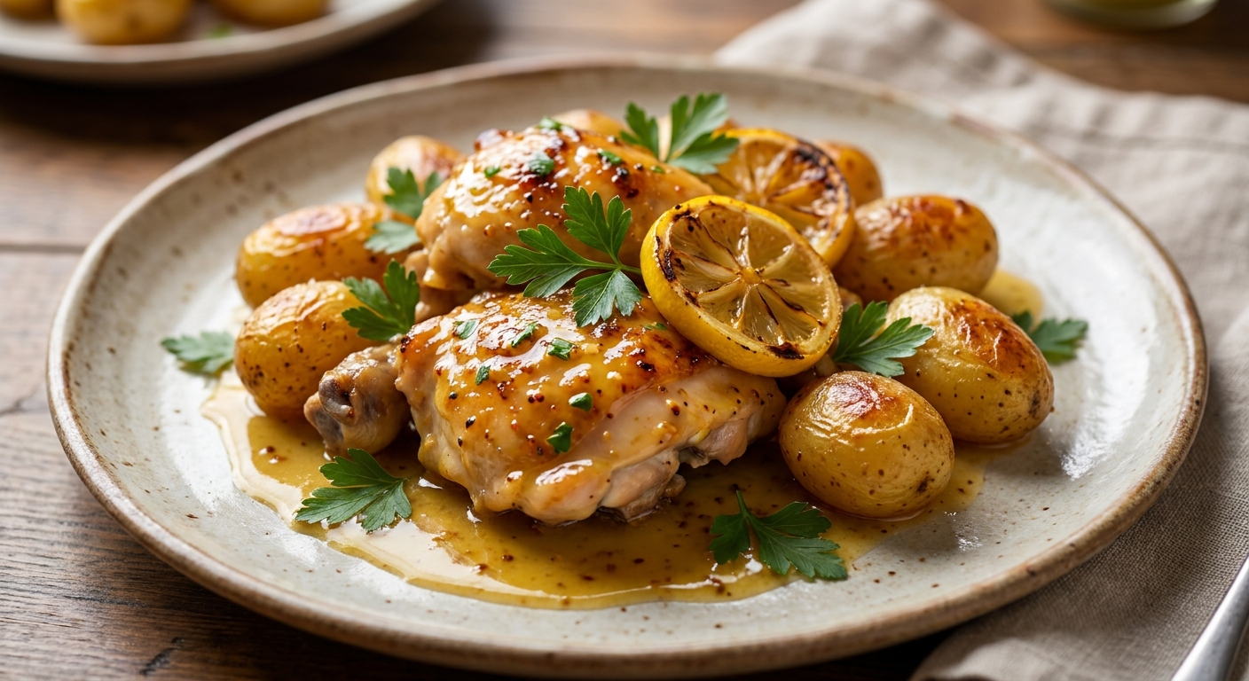 Курица в лимонно-горчичном соусе 🍋🍗 — фото 2
