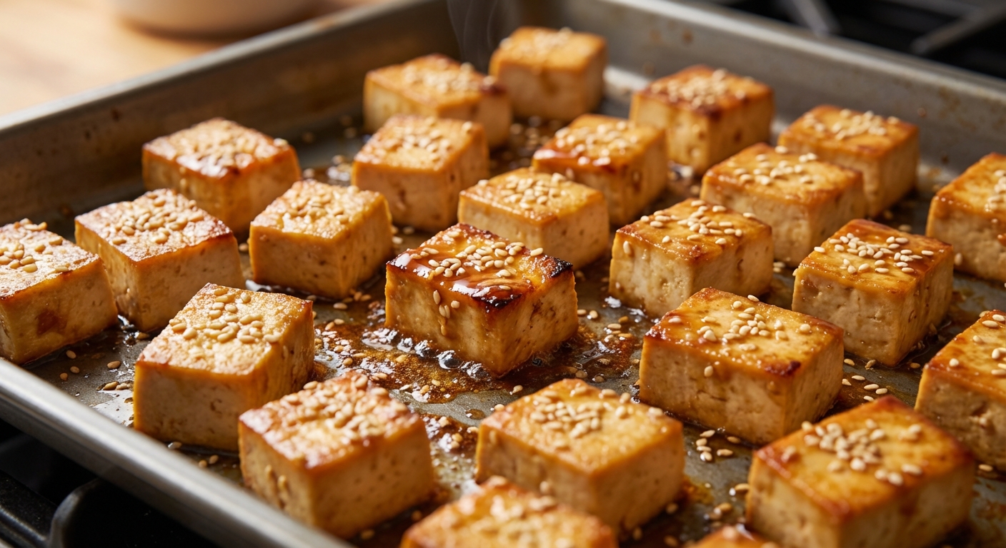Соба-боул с имбирно-кунжутным тофу 🥢 — фото 3