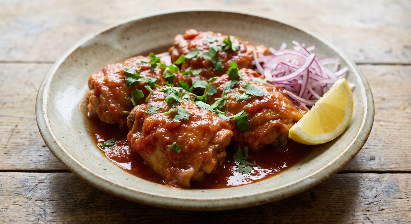 Ароматный чахохбили по‑домашнему 🍗🍅