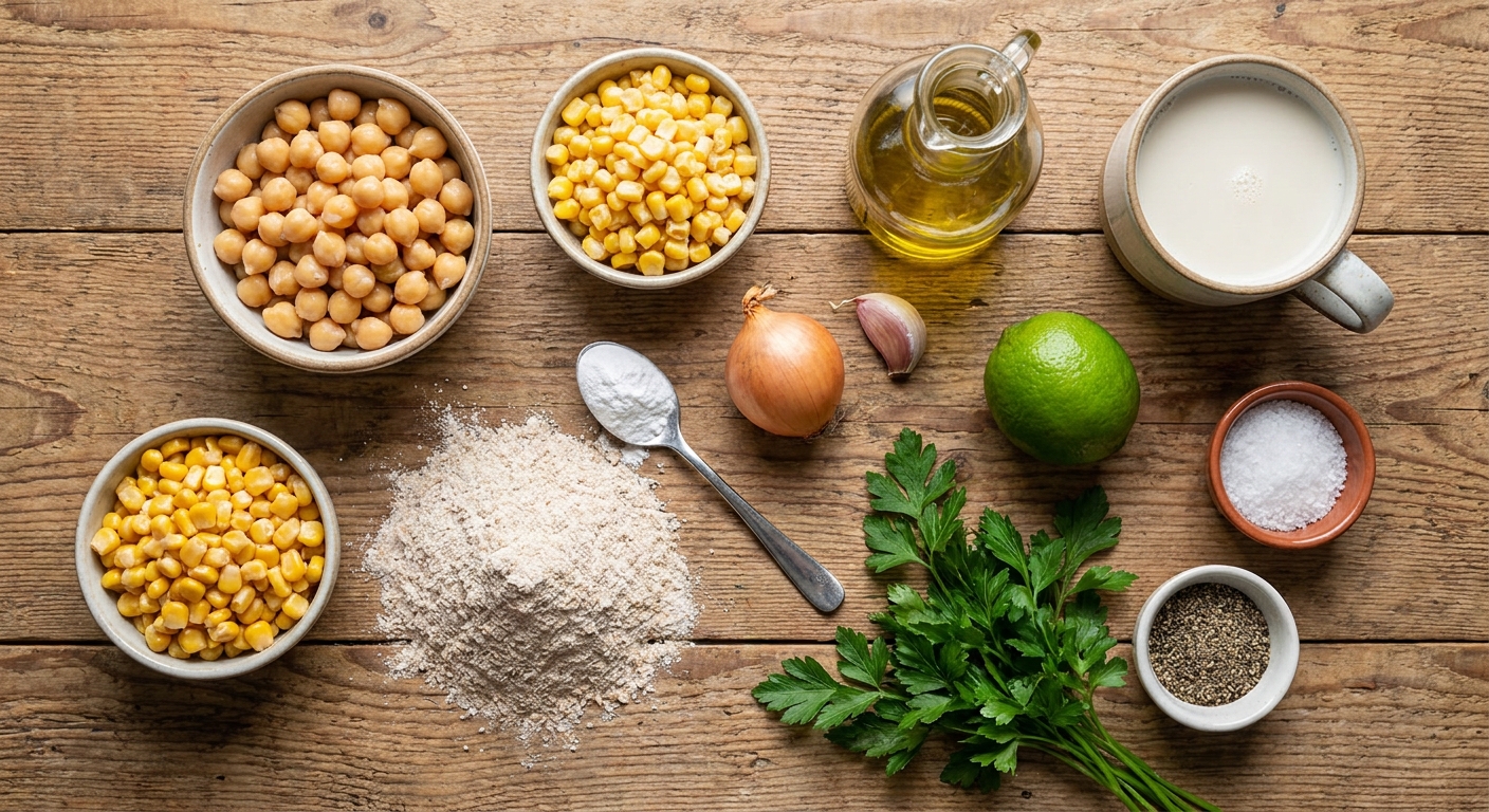 Маффины из нута и кукурузы 🌽🥯