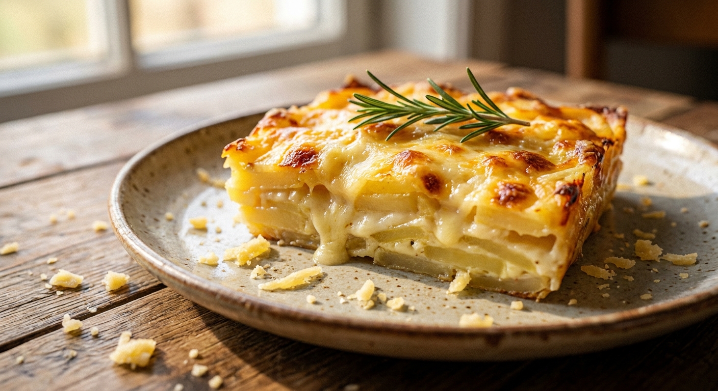 Картофельный гратен с розмарином 🍽️