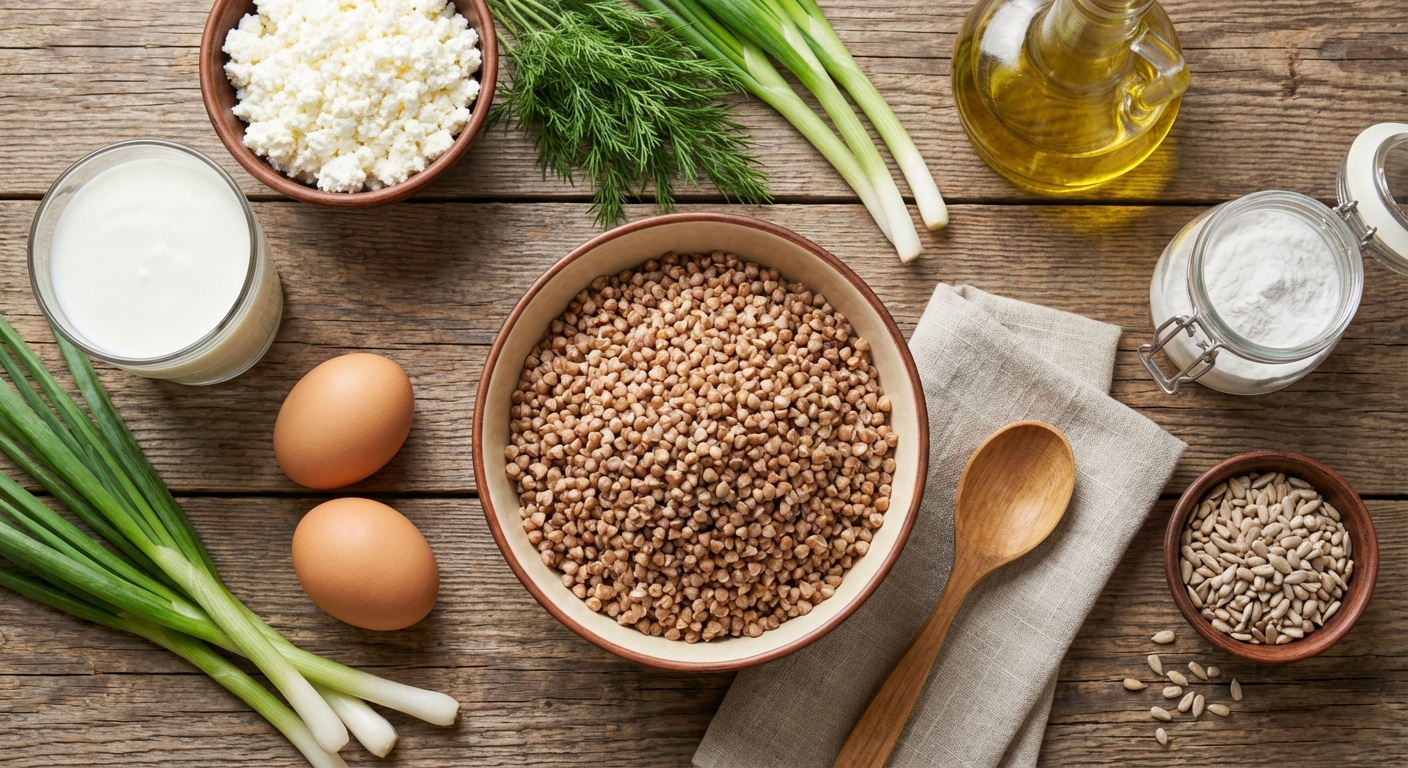 Гречнево‑творожное суфле на завтрак 🥣🌿