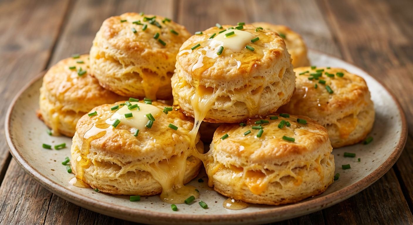 Чеддер-бисквиты 🧀☕ — фото 3