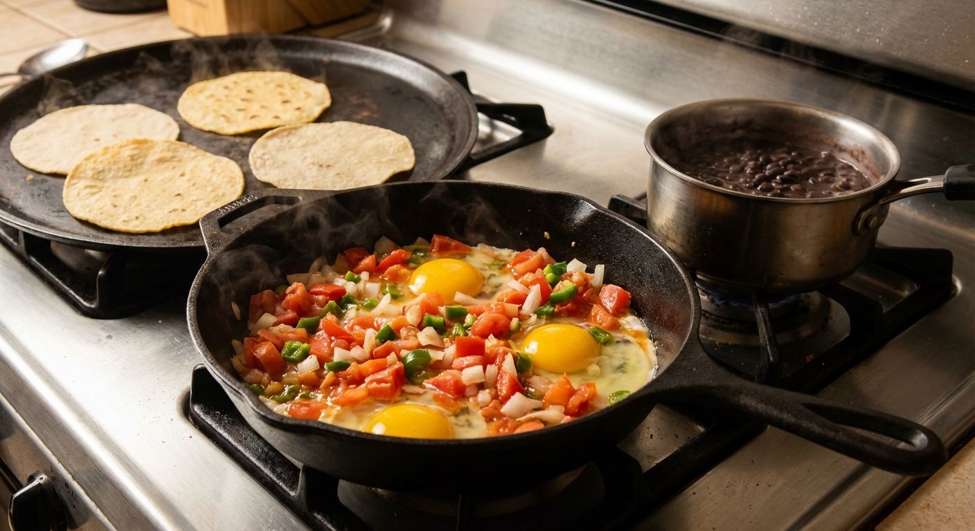 Huevos a la Mexicana 🌶️🍳 — фото 2