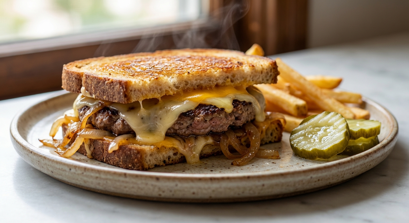 Патти‑мельт с карамельным луком 🥪🔥 — фото 3